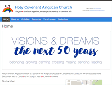 Tablet Screenshot of holycovenant.org.au